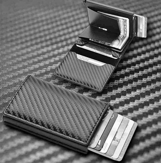 Billetera de cuero premium con Protección RFID